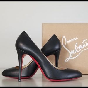 Authentic CHRISTIAN LOUBOUTIN FiFi 100 Lambskin Pumps